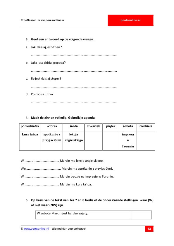 acties